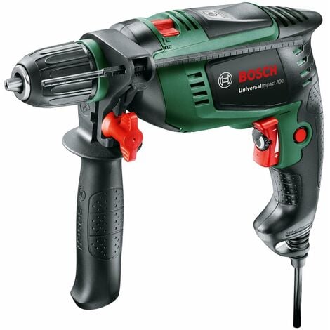 Trapano Battente con Funzione KickBack Control - 800 W -  230 V - Bosch 603131100 Universal Impact 800 