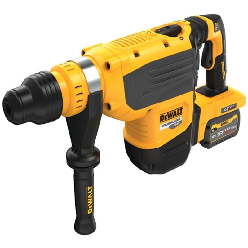 Image of Utensili - Martello combinato 54V aku sds Max, 2x batteria 9,0 Ah flexvolt, caricabatterie DCH735X2 - Dewalt