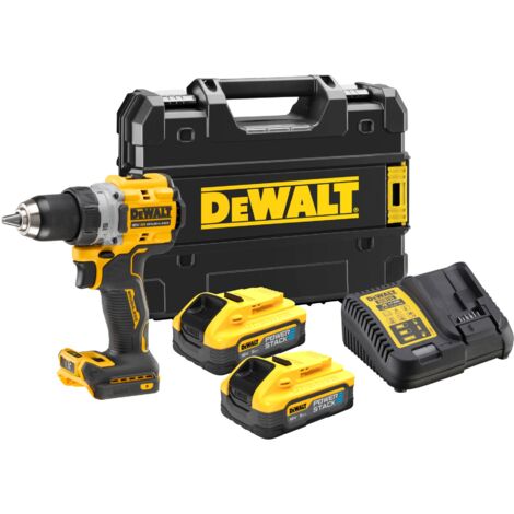 Trapano e avvitatore DEWALT POWERSTACK - 2 Batterie 18V 5Ah - DCD800H2T-QW