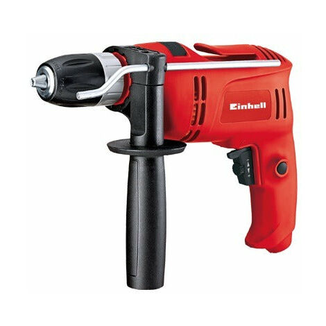 Trapano elettrico 650W a percussione con impugnatura laterale e gancio per cintura TC-ID650E EINHELL