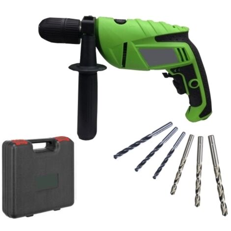 Trapano elettrico a percussione 710W autoserrante 13mm