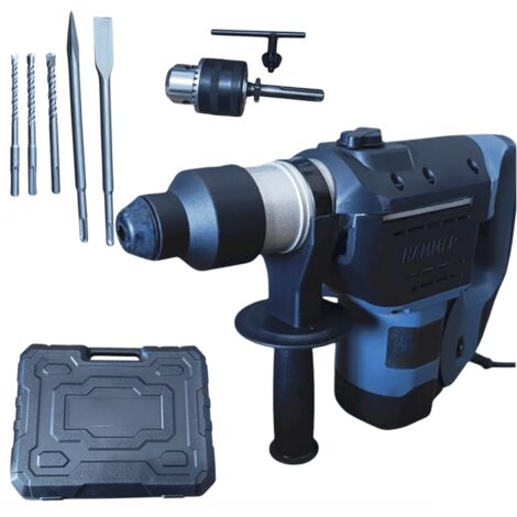 Trapano martello demolitore tassellatore elettrico 28mm 1800W plus 309vt