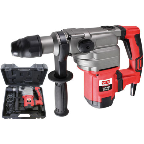 Trapano martello perforatore demolitore 1050w hammer 70200 valex sds max 1421469