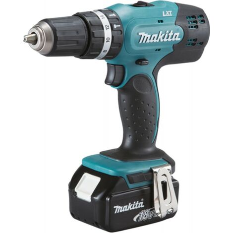 TRAPANO PERC. BATTERIA MAKITA DHP 453RFE 18V 2 BATT