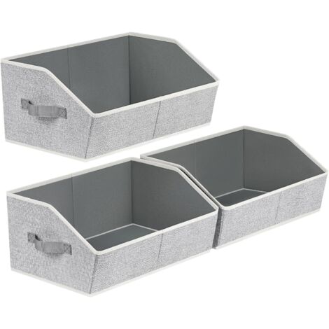 Trapezförmige Aufbewahrungsbox mit Ameisenmuster 422820cm 3 faltbare Aufbewahrungskörbe zur Aufbewahrung von Kleidung, Büchern und Decken