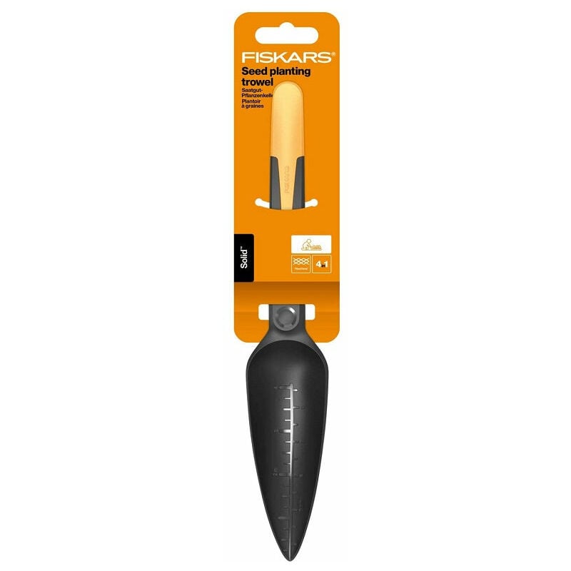 Fiskars - Trapiantatore distributore per semi con scala di misura Solid