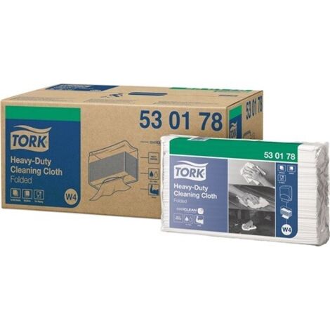 Trapo De Limpieza Tork 530178 L 430 X An 355 Aprox. Mm Blanc