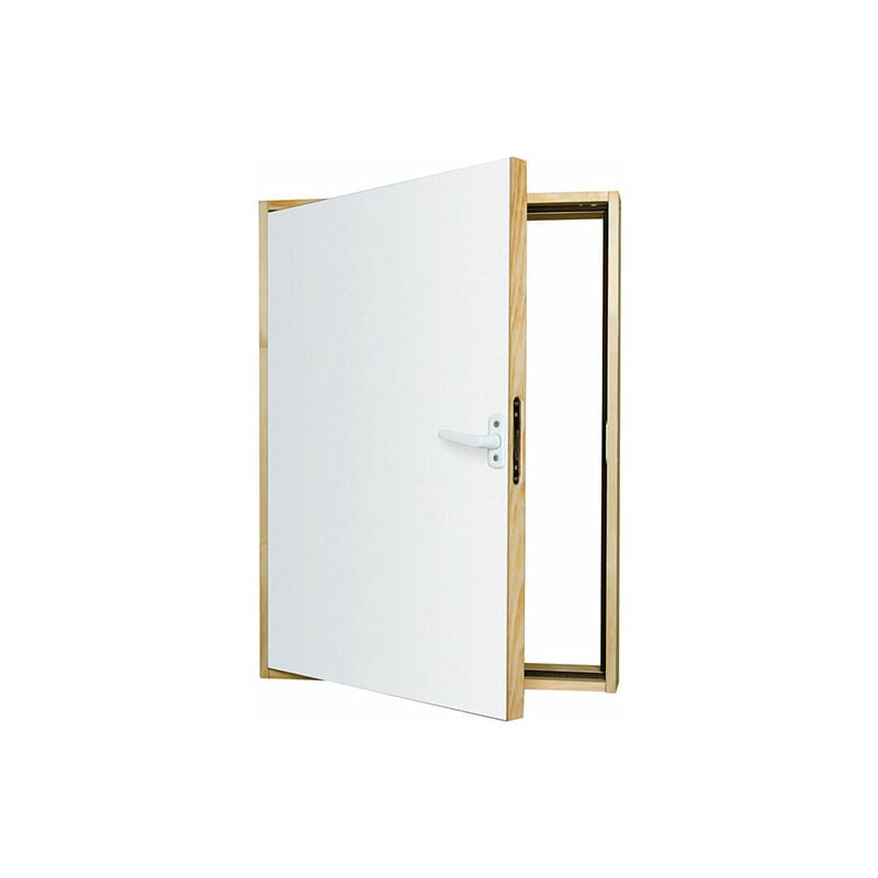 Matisère - Trappe de comble coupe-feu 45 minutes 53.4x78.4cm - Ouverture de mur nécessaire : 55x80cm - DWF55X80