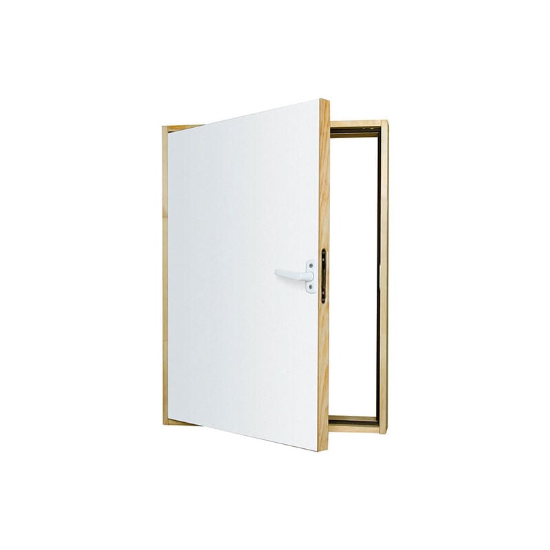 Trappe de comble coupe-feu 60min 58.4x108.4cm - Ouverture de mur nécessaire : 60x110cm - DWF60-60X110