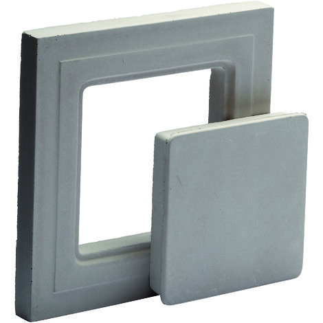 Trappe de ramonage coulée (GussSchamotte) 220 x 220 mm