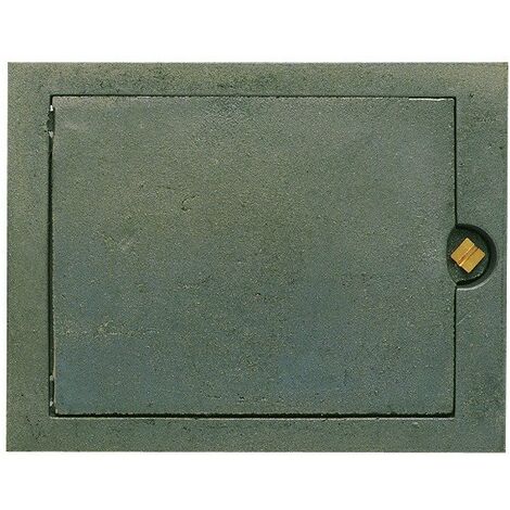 Porte de ramonage Jardinier Massard - Fonte - Dimensions 19 x 20 cm