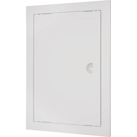Trappe De Visite 350x350mm Plastique PVC Blanc
