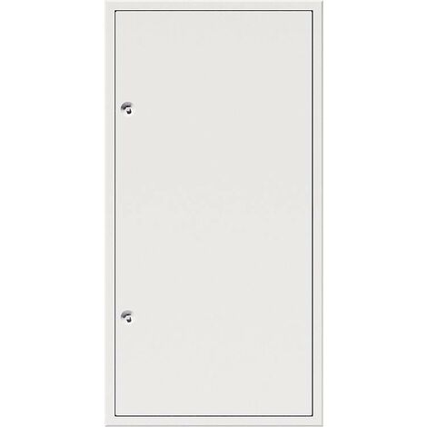 Trappe de visite 500x700 mm – Aluminium extrudé – Installation facile avec ancrages muraux Easy Lock – Vantail en tôle d'acier zinguée – Upmann