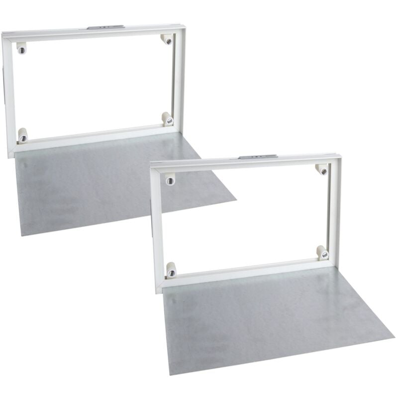 Trappe de Visite à Carreler Semin 200 mm x 250 mm - Accès sous Baignoire et Pièces Humides (lot de 2)