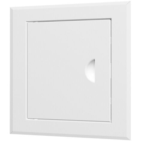 Trappe de visite acier blanc – 20x20 cm – Résistante & discrète