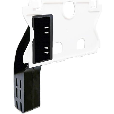 Trappe de visite Compatible avec les réservoirs encastrés Geberit Sigma-Série, Compatible avec Sigma 01/10/20/21/30/50, Utilisation pour pastilles de nettoyage/pastilles de nettoyage, Noir