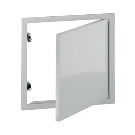 Trappe de visite en acier laqué blanc Placo® - 200 x 200 mm