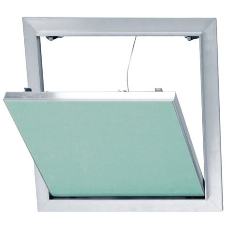 Trappe de visite en aluminium et plaque de plâtre hydrofuge Placo® - 200 x 200 mm