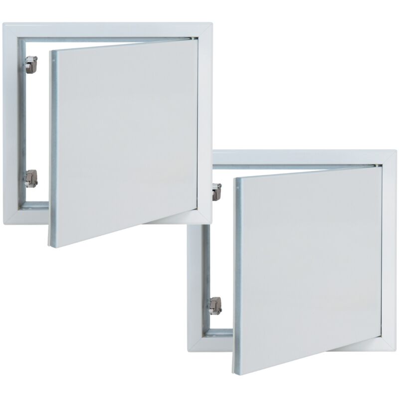 Trappe de Visite hq Semin 300 x 300 mm - Laquée Blanche - Isolante et Etanche (lot de 2)