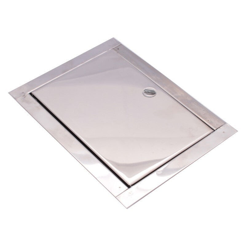 Jardibricodeco - Trappe De Visite Cheminée En Acier Inoxydable 14x21 Cm