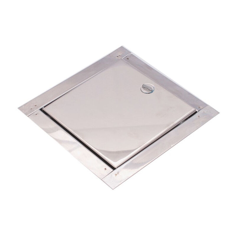 Materiauxbrico.com - Trappe De Visite Cheminée En Inox 14x14 Cm