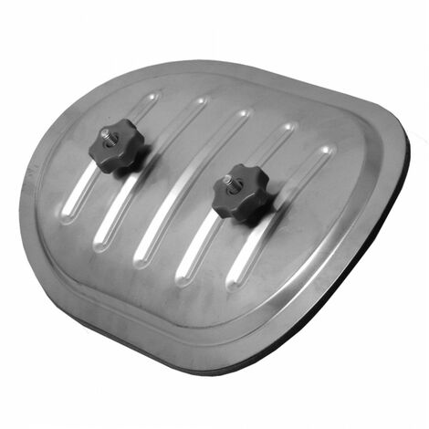 Trappe de visite pour conduit en acier galvanisé de type CMS, D 355 mm S&P (UNELVENT) 865291