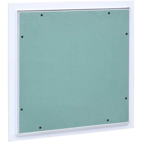 Trappe de visite,panneau d'inspection,Panneau d'accès Cadre en aluminium plaque de plâtre 200x200 mm -59243
