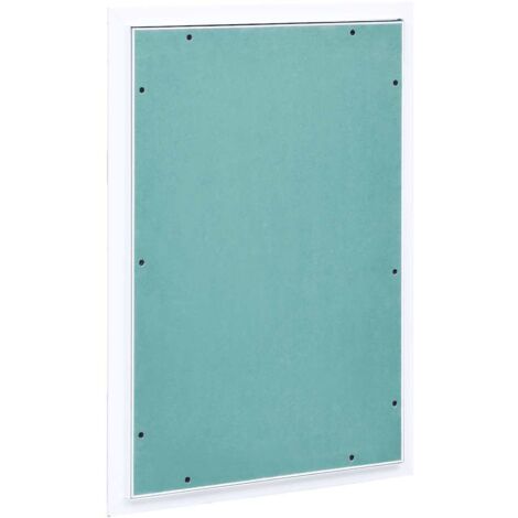Trappe de visite,panneau d'inspection,Panneau d'accès Cadre en aluminium plaque de plâtre 300x600 mm -82081