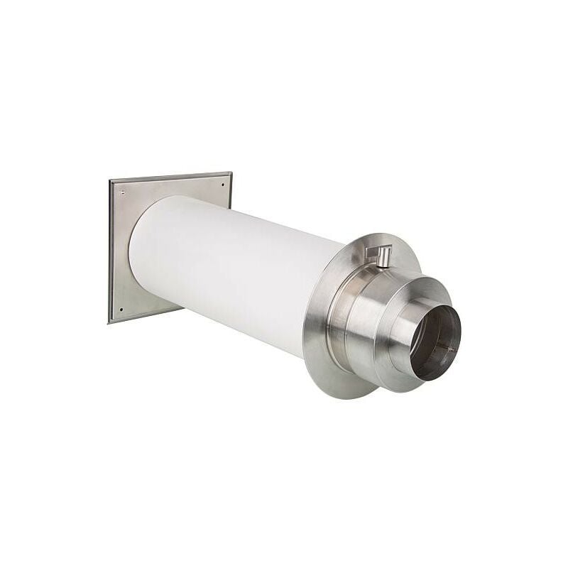 Trappe double lkh 125 avec traverse de mur