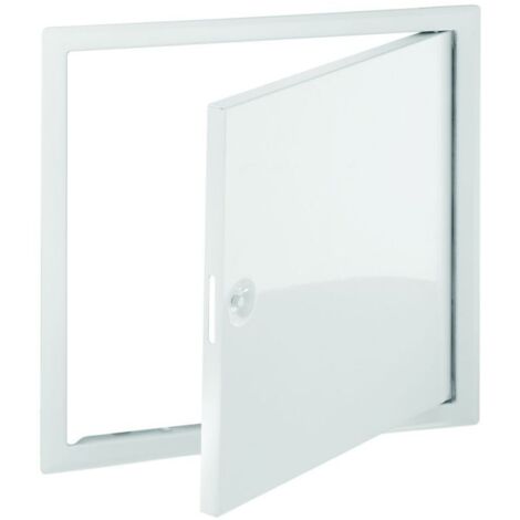Trappe revision Softline blanc a cle 6 pans Dim. insert 250x300mm
