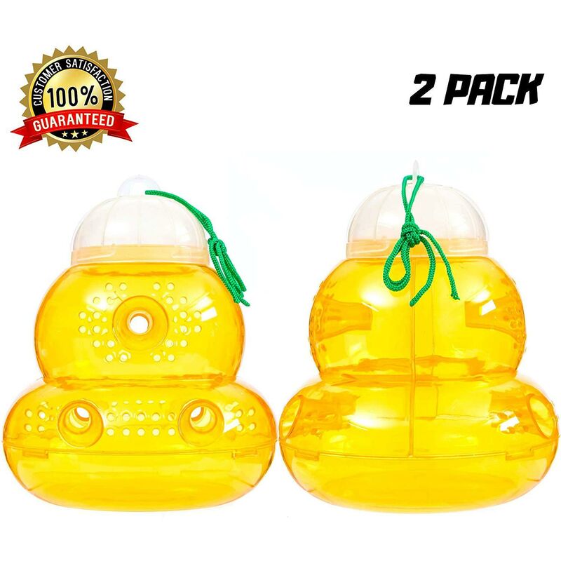 4 Finte Vespe Nido Repellente – Trappola Visiva Per Allontanare Vespe E Calabroni – Ideale Per Esterno Giardino E Balcone