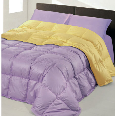 Trapunta Invernale Disegno Dover In Tinta Unita Double Face Imbottitura 50% Piumino 50% Piumette, misura1 PiazzacoloreVar. 16 Rosa
