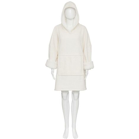 Trapunta jaiko in spugna 85x118cm bianco avorio - Atmosphera créateur d'intérieur