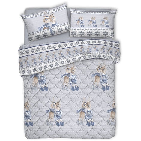 Trapunta PIUMONE Letto Matrimoniale Stampa Digitale Teddy Bear Orsetti