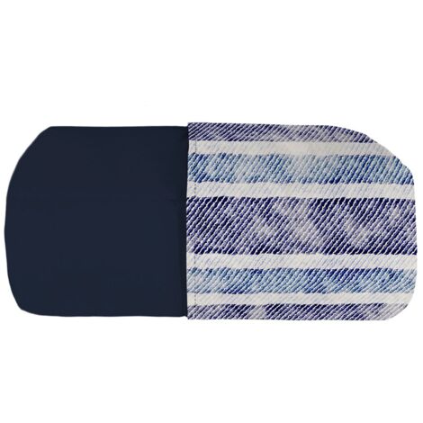 Trapuntino Estivo Matrimoniale in Microfibra 100 gr con Stampa Jeans Stripes Basic