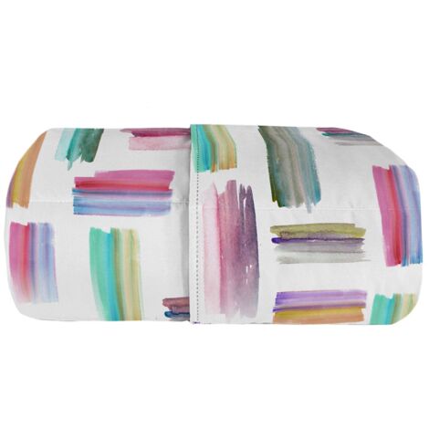 Trapuntino Estivo Singolo in Microfibra 100 gr con Stampa Multicolor Basic