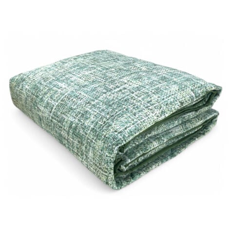 Trapuntino leggero Kot Coco Verde - Quilt Primaverile Estivo - Cotone 100% - Anallergico - Made in Italy Cm. 170x270