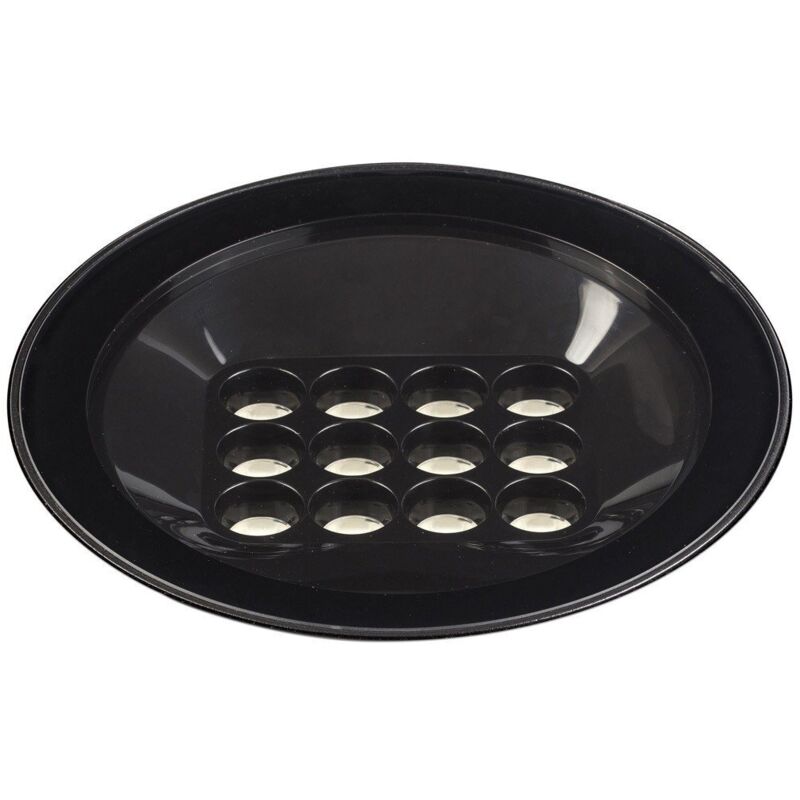 

TRAS-25 LED Empotrable negra 40º - NEGRO