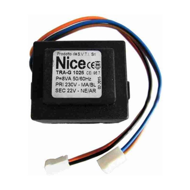 TRA-B.1025 Transformateur 220V 20Va Pour A3 Pièce de Rechange Originale Nice TRA-B.1025