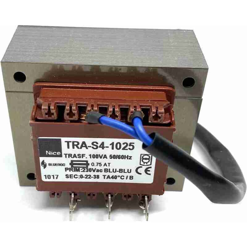 TRA-M.1025 Transformateur 220V 22V 110Va ROBO 1124 RO1124 Pièce de rechange d'origine NICE TRA-M.1025