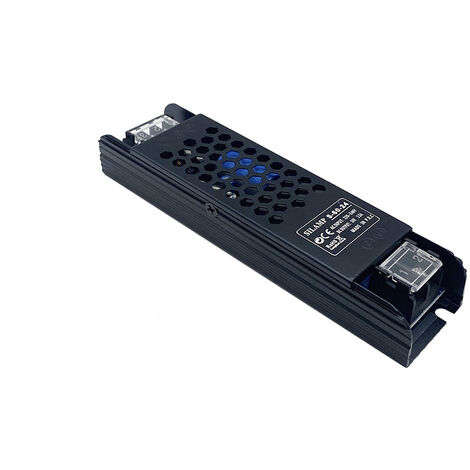 Trasformatore 24V DC 60W 2.5A IP20 per lampade strisce led 24V Y1-60W