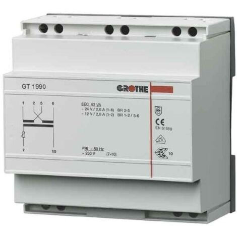 TRASFORMATORE GROTHE S CURIT 12?32/230 V AC, GT 1980, INCASSO 1512008 14140