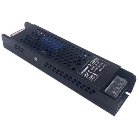 Trasformatore led 150w 6.25a alimentatore led 24v dc per striscia e lampadine driver