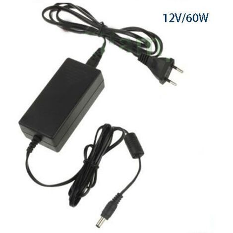 Trasformatore led 60w 5A Alimentatore Led 12v 5a DC Per Striscia Strip Led Driver