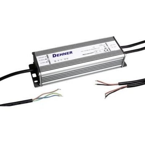 Trasformatore LED Dehner Elektronik SPE150-24VLP Nero 150W