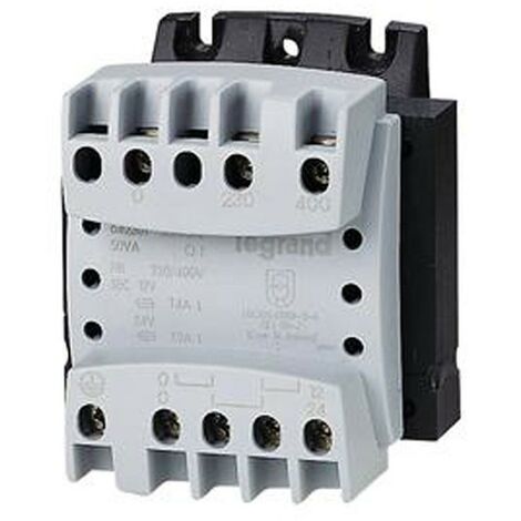 Trasformatore Legrand di isolamento e sicurezza COMPACT 100 VA 642383