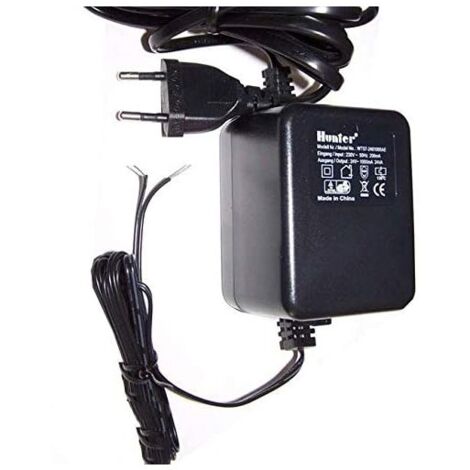 Trasformatore per Programmatore di Irrigazione da Giardino, da 220 V a 24 V, con Cavo Compatibile con Ogni Tipo di Programmatore