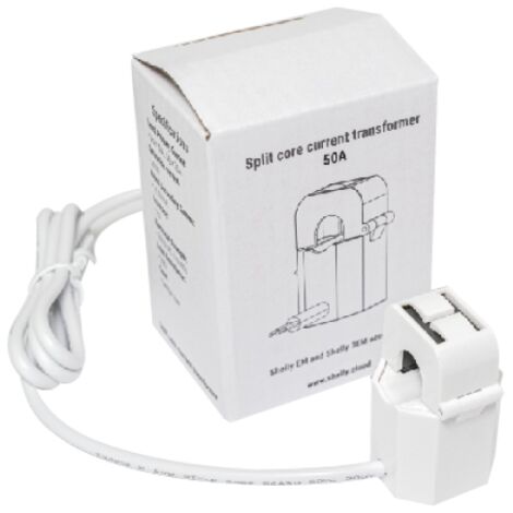 Trasformatore shelly amperometrico per shelly em 50a - shem50a