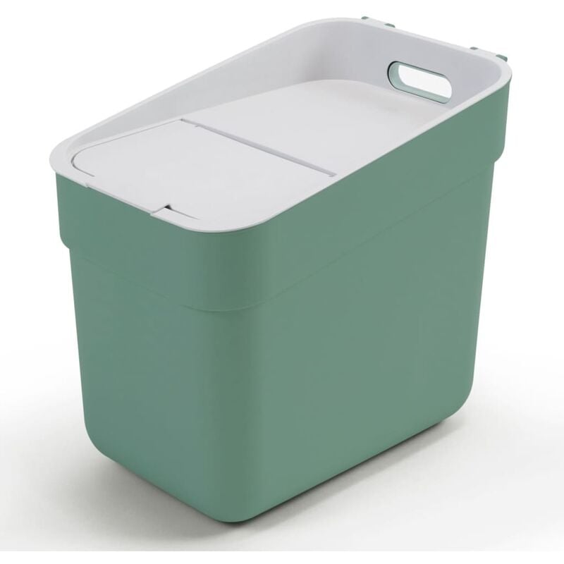 Curver - Trash Can Ready to Collect 20L Mint Green Green