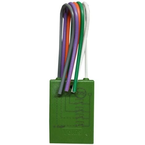 Trasmettitore radio Urmet ad incasso 4 canali E4BPP Yokis 5454427